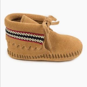 Minnetonka Baby Leather Moccasins